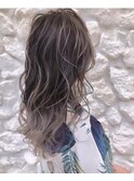 Moana西葛西#コントラストハイライト#白髪ぼかし
