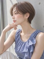 ノア(NOA) 【NOA】大人ハンサムショート×長め前髪×透明感ブラウン