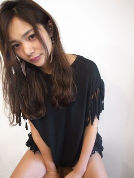 ピープル(people) 〔people〕夏にぴったりな縦長ウエーブスタイル