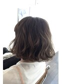 外国人風ハイライトグラデーション*グレージュカラー