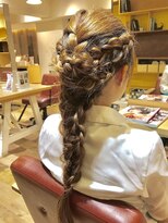 サヴォイ 本厚木店(SAVOY) プリンセス風編み込みスタイル