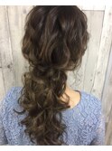 ダウンスタイル/ヘアメイク/ヘアセット/アレンジ/撮影