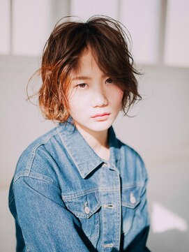 美容室 コーストアール 稲毛店(coast-R) クシャッとレディショートボブ【稲毛】