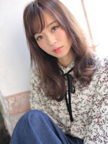 アグ ヘアー ボニー 三田駅前店(Agu hair bonny) ☆甘ラフ感が束感でグッとまとまるセミスタイル☆