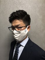 ヒロギンザ 浜松町店(HIRO GINZA)&nbsp;ビジネス七三ショート<ヒロ銀座/メンズ/理容室/浜松町/大門>