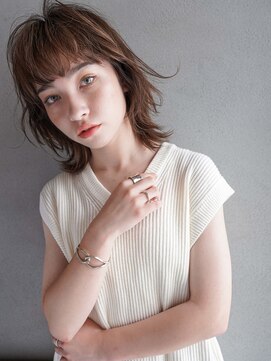 カンナ(Canna) くびれ/イメチェン前髪/ウルフ/マロンベージュ/髪質改善/20代