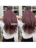 ヘアーエポック(hair epoque)&nbsp;大人かわいい抜け感レイヤーカット　カシスラベンダー　ひし形