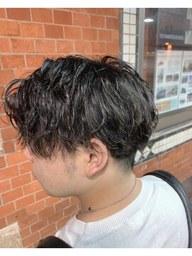 プレミアムバーバー 原宿店(PREMIUM BARBER produce by HIRO GINZA) マッシュ×パーマ