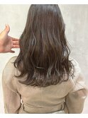 [kichi.] セミロング×くすみベージュ