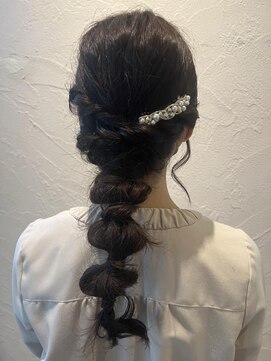 アオトソラ ヘアアレンジ