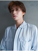 センターパート/メンズカット/アップバング/眉毛カット/表参道