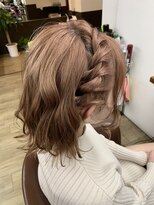 グレースモア(Grace More)&nbsp;（久留米／西原）ミディアムボブ編み込みプチアレンジ