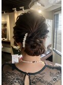 結婚式ヘアアレンジ