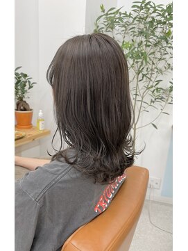 ティエル(TieLu) ゆるふわ×ソフトグレージュ×外国人風