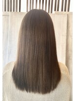 ココカラヘアー ニコ(cococara hair nico) オリーブグレージュ/大人ミディアム/髪質改善/透明感カラー
