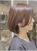 艶髪/白髪染め/ボブ/顔周り/30代/40代/50代