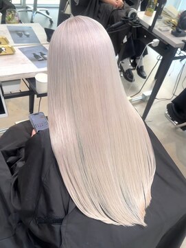 ロイス 神宮前(ROIS) 透明感ベージュカラー/ダブルカラー/ケアブリーチ[表参道駅]