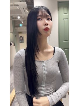 ラベスト キョウト(LOVEST) 髪質改善◆ブルーブラックとレイヤーカット