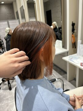 グランツ(Glanz) イヤリングカラーオレンジカラー大和八木橿原春カラー