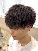 アッシュブラウンツイストスパイラルマッシュ