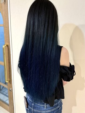 クレビアテン(CreBiA ten_) ブルーカラー　グラデーションカラー　デザインカラー