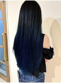 ブルーカラー グラデーションカラー デザインカラー