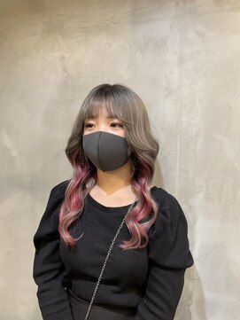 リエコー(RE'ECHO) インナーカラー風エクステ