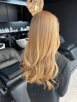 ペレ 渋谷(PELE)&nbsp;h_ デザインカラー/レイヤーカット/ウェットヘア/ベージュ