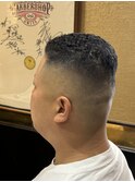 ニグロパーマスキンフェード/濡れパン/大宮/バーバースタイル