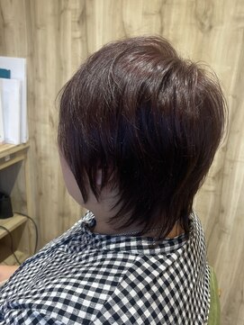 カミケンネクスト(kamiken.next) 脱白髪染めで大人の艶ピンククカラー【カミケンネクスト】