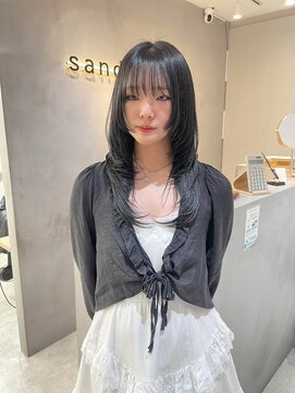 サンド 池袋(sand) トレンドレイヤーカット