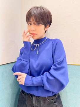 ロンド レグリーズ 立川(Lond leglise) ショート顔周りカット前髪カットミニウルフレイヤー/立川