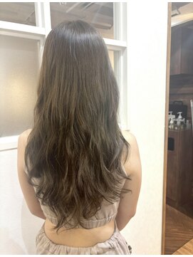 コハク(COHAQ BEAUTY AND RESORT) くすみベージュ/マロンベージュ/ブリーチなし/透明感カラー