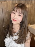 透明感カラー/髪質改善/縮毛矯正/韓国風レイヤーカット