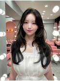 前髪カット/顔まわり/内巻き/20代/10代/レイヤーカット