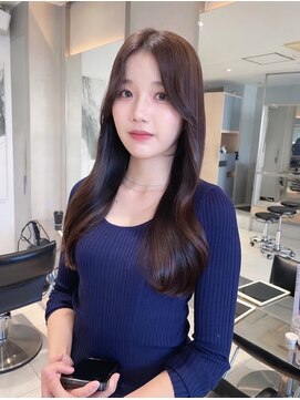 ヘアサロン ガリカ 表参道(hair salon Gallica) ピンクブラウンカラー