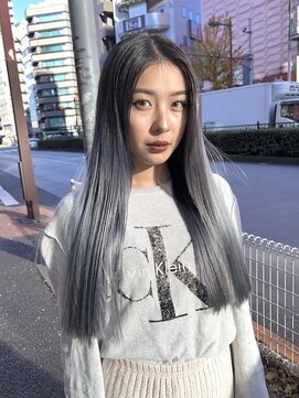 エゴ 池袋(EGO) グラデーションカラーブルー