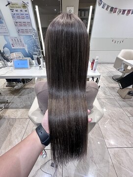 ケンジ 平塚 アネッタ(KENJE annetta) ★白髪ぼかしハイライト×グレージュ