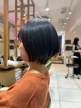 アース モード 新小岩店(EARTH/M) コンパクトショートボブ