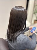 肌に映える◎透明感カラー×ニュアンスレイヤー