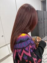 ディジョン(Dijon) 韓国顔まわりレイヤーカットグレージュオリーブベージュブラウン