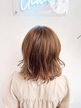 グランツ(GLANZ) GLANZ_黒髪/小顔/オリーブグレー/ココアベージュ