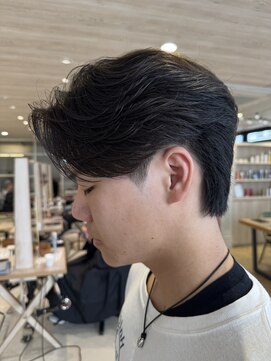 パーク(PAAQ) フェザーパーマニュアンスパーマ毛流れパーマメンズパーマ
