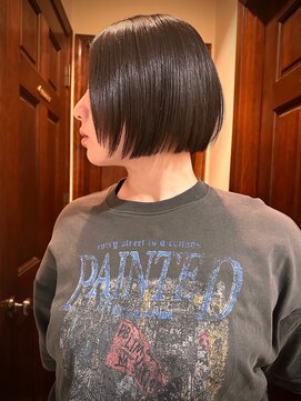 フランジェッタヘアー(Frangetta hair) ツヤ髪!髪質改善ストレート♪担当