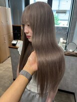 ルル(Lulu) レイヤースタイルミルクティーグレージュカラー