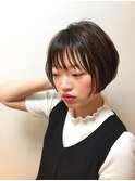 モードショートボブ