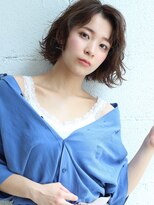 マーケット(MARKET)&nbsp;【MARKET】ブルージュ×ヴェールウェーブ×ボブスタイル