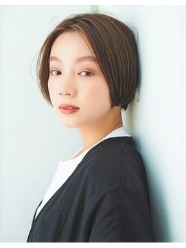 クロード モネ 吉祥寺店(Claude MONET) <MONET>シャープな質感のミニボブ*