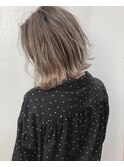 プラチナブロンドボブ