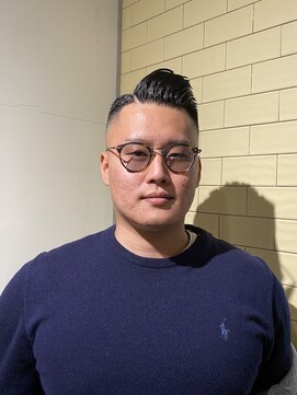 タケシズバーバー(BARBER) ハードパートスキンフェード